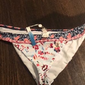 Lucky brand floral bikini bottom